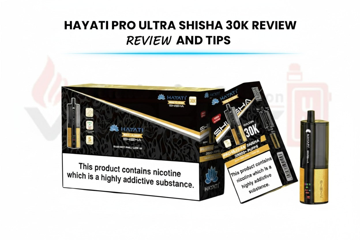 Hayati Pro Ultra Plus 30K Shisha Pod Kit – Review, Guide And Tips