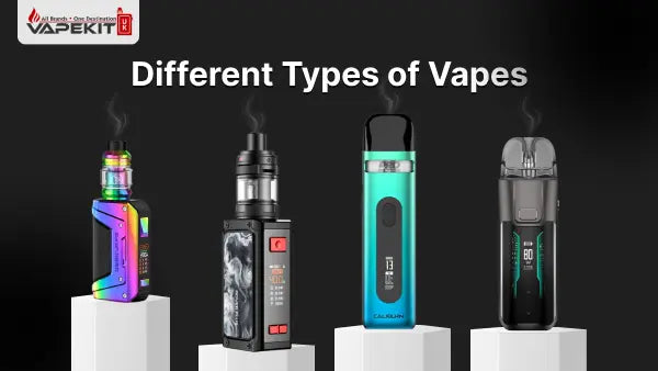Different Types of Vapes (E-Cigarettes Types): 2025 Guide
