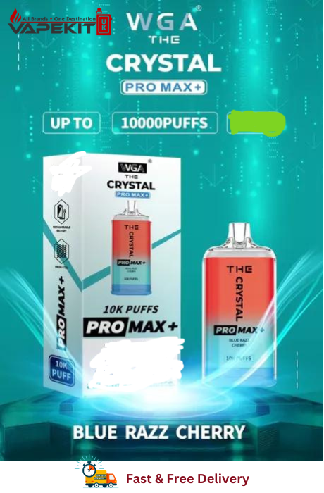 Blue Razz Cherry Crystal Pro Max