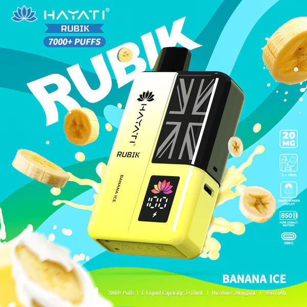 Hayati Rubik 7000 Prefilled Vape Kit (Best Price & Deals)