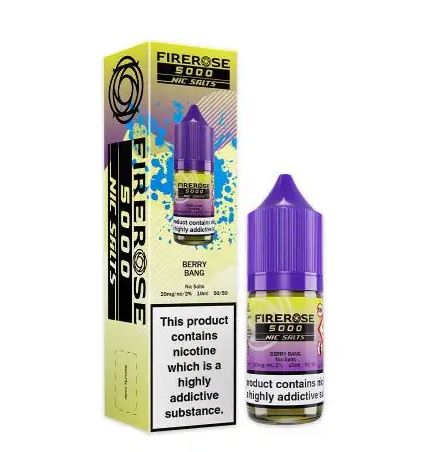 Elux Firerose 5000 Berry Bang 10MG/20MG Nic Salt