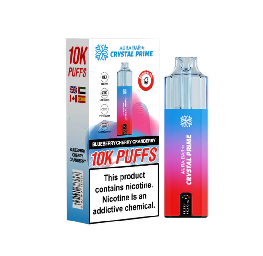 Aura Bar Crystal Prime 10k Puffs (Best Price Available!) Aura Bar Crystal Prime 10k Puffs (Best Price Available!)
