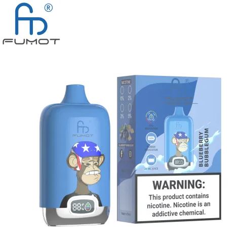 Fumot 12k Puffs Blueberry Bubblegum Vape- Only for 11.99 Fumot 12k Puffs Blueberry Bubblegum Vape- Only for 11.99