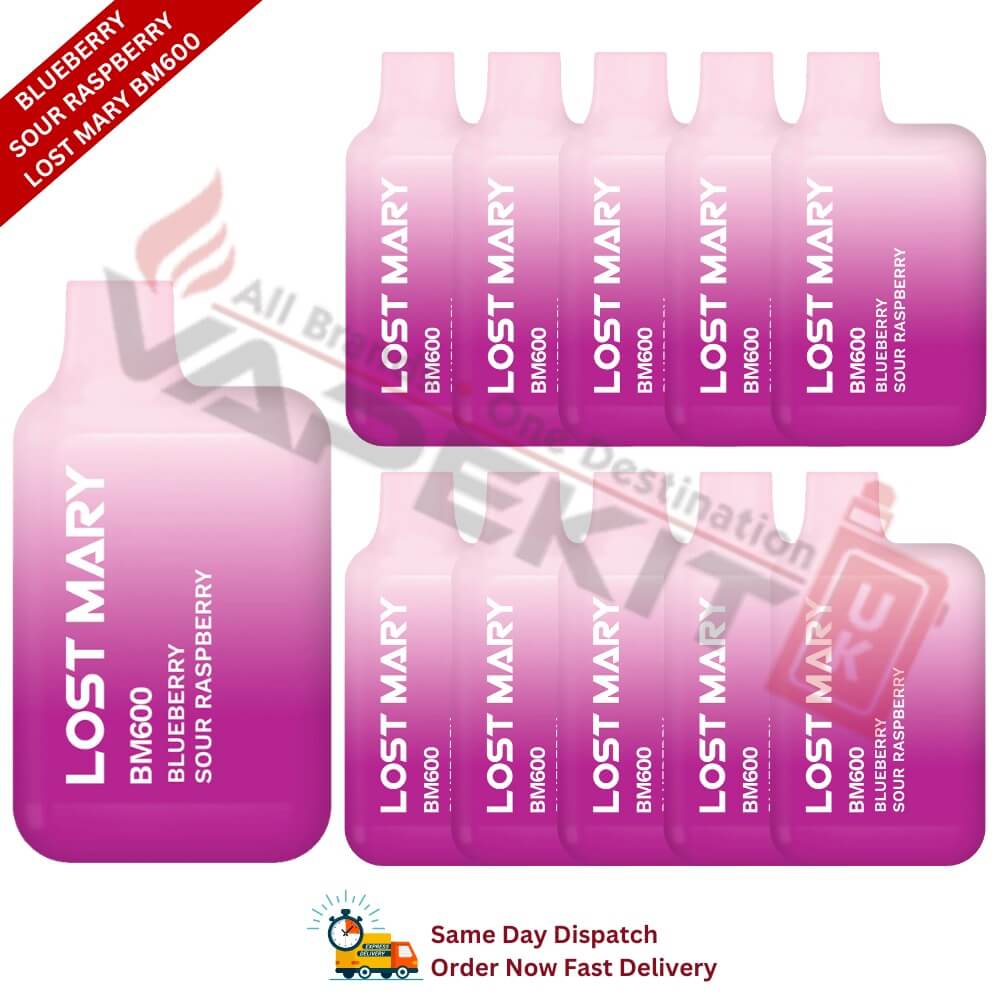 Blueberry Sour Lost Mary BM600 Disposable Vape