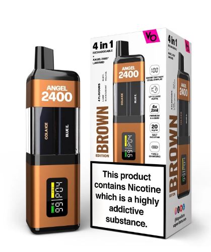 Angel 2400 Brown Edition Disposable by Vapes Bars