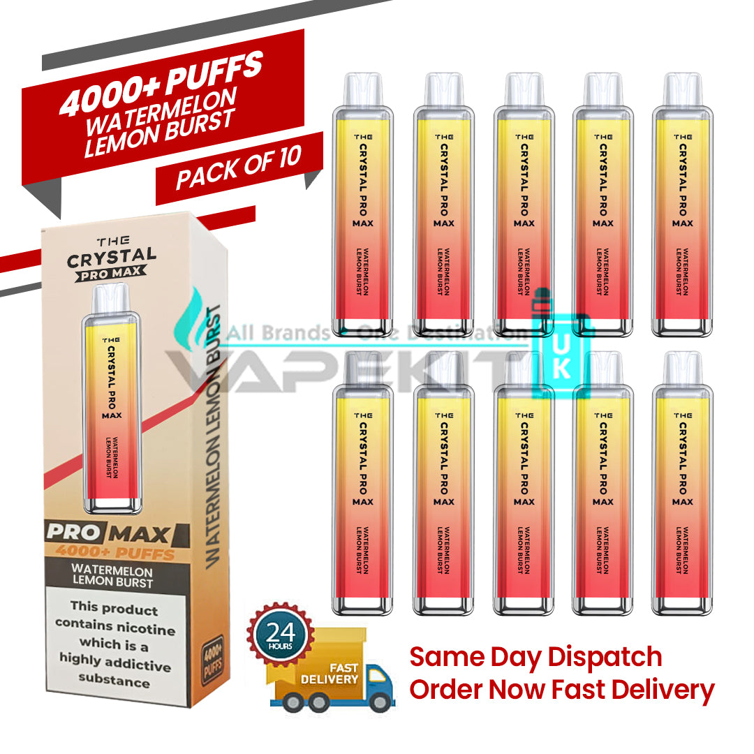 10k puff vape China Customized WGA The Crystal Pro Max + 10K PUFFS Manufacturers, Factory  - Wholesale Price