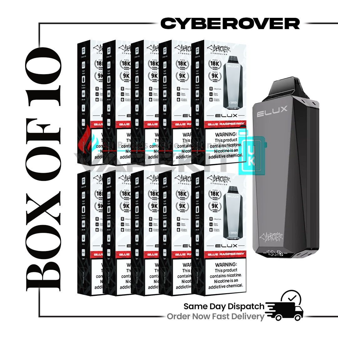 Elux Cyberover 15k Puffs Blue Raspberry