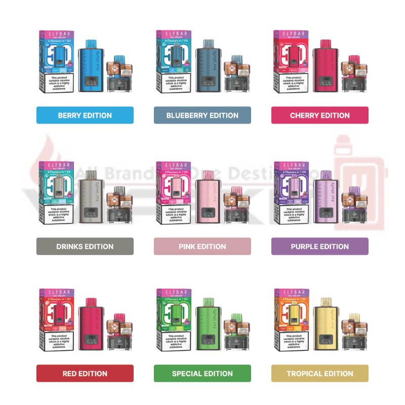 Elf Bar Plus 50 Prefilled Pod Kit (Buy at 11.99) Elf Bar Plus 50 Prefilled Pod Kit (Buy at 11.99)