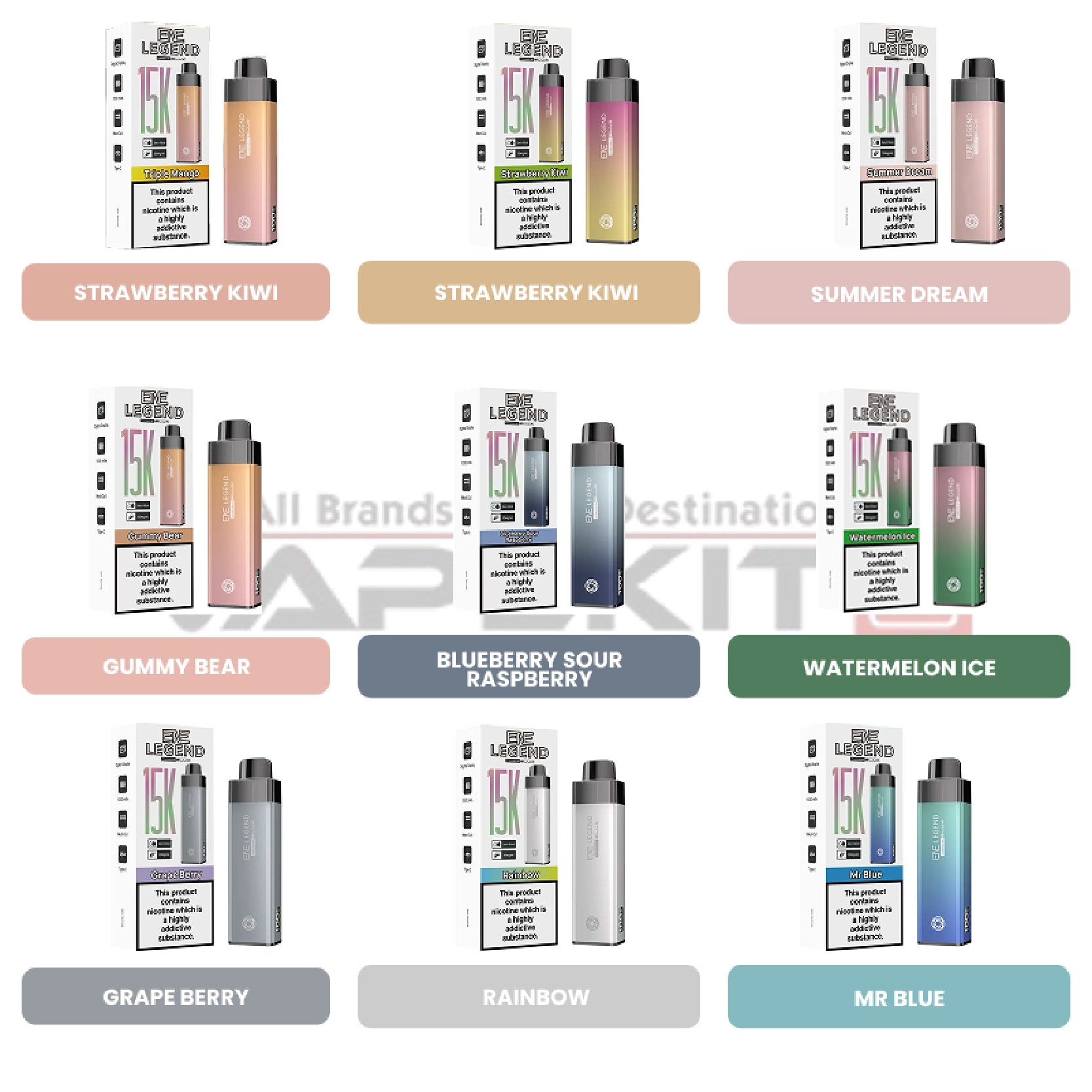 Elux ENE Legend 15K Vape Kit - Vape Kit UK Elux ENE Legend 15K Vape Kit - Vape Kit UK