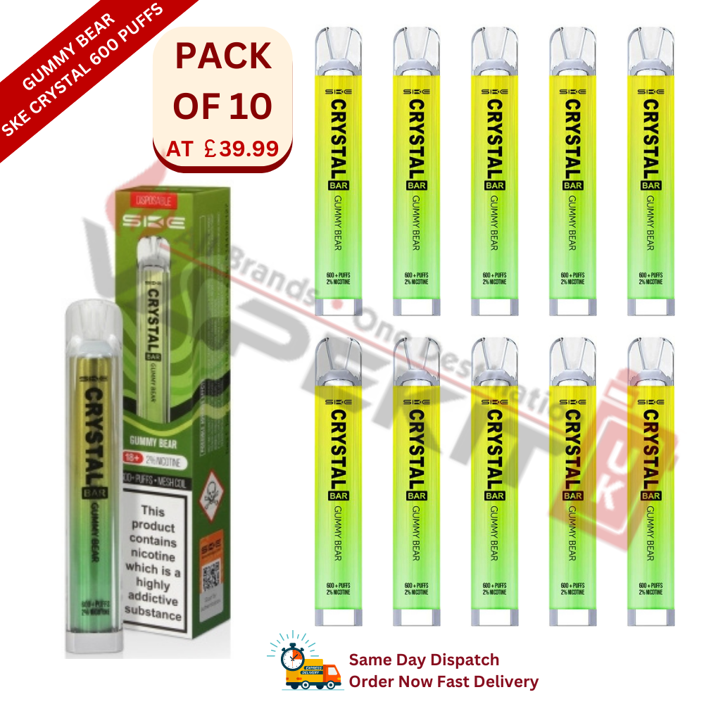 gummy bear crystal vape Gummy Bear Crystal Pro Max 4000 Vape Australia Crystal Mary Switch main image 0