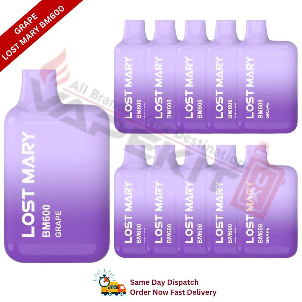 Grape Lost Mary Disposable Vape BM600