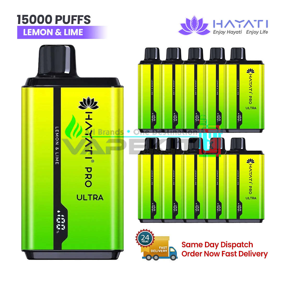 lemon lime hayati pro max Hayati® Pro Max+ 6000 Puffs main image 1