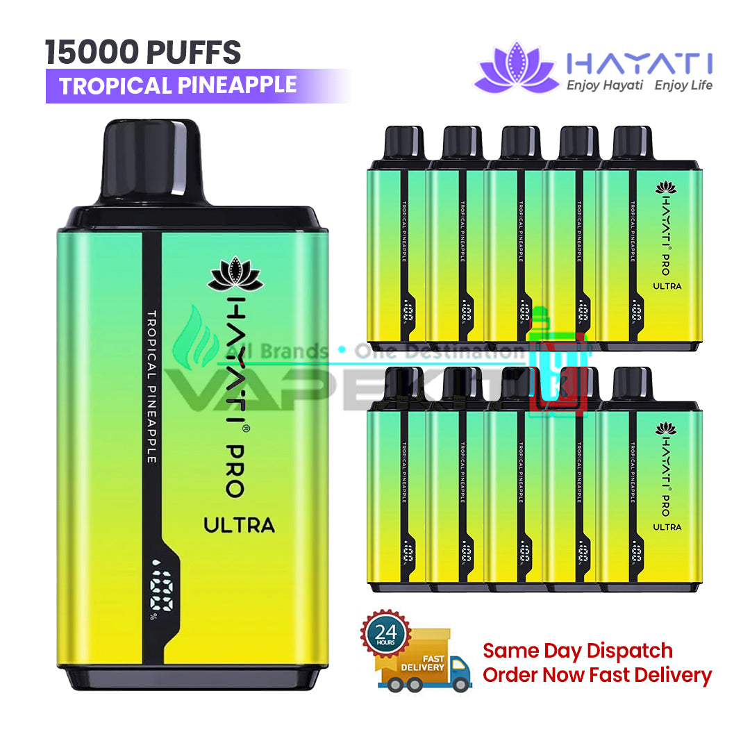 hayati pro ultra pineapple fantasy IVG 2400 Reload 4 in 1 Blue Edition