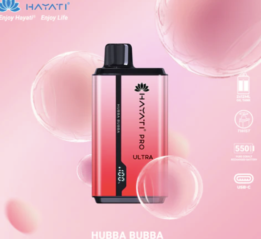 Hayati Pro Ultra 15000 Hubba Bubba