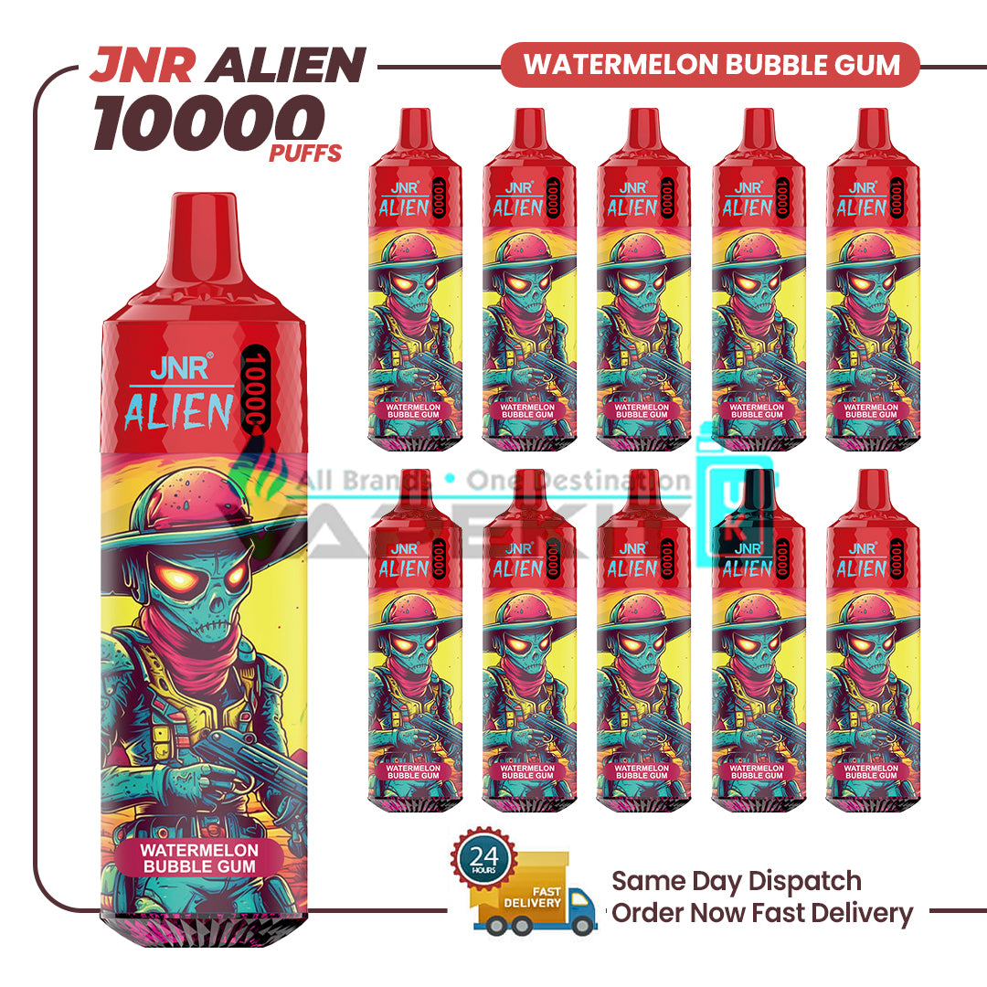 JNR Alien Watermelon Bubblegum Vape