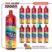 10k Puffs Watermelon Ice JNR Alien Disposable Vape