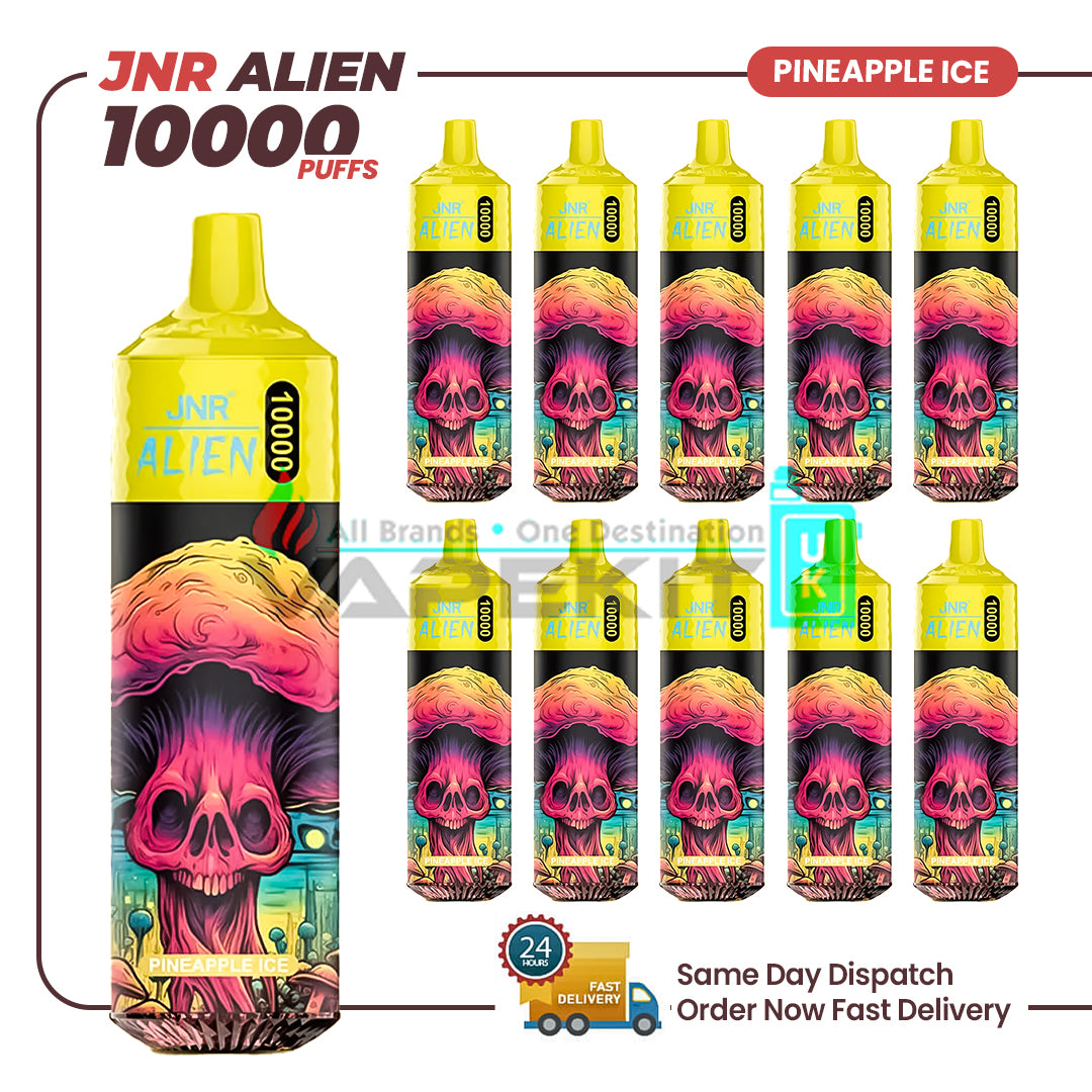 JNR Alien Pineapple Ice Disposable Vape