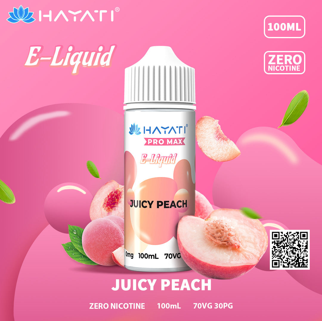 juicy peach hayati twist Hayati Pro Max Juicy Peach 100ml Eliquid-£6.95