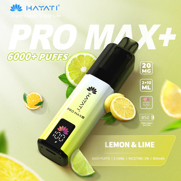 Hayati Pro Max Plus 6000 Lemon Lime