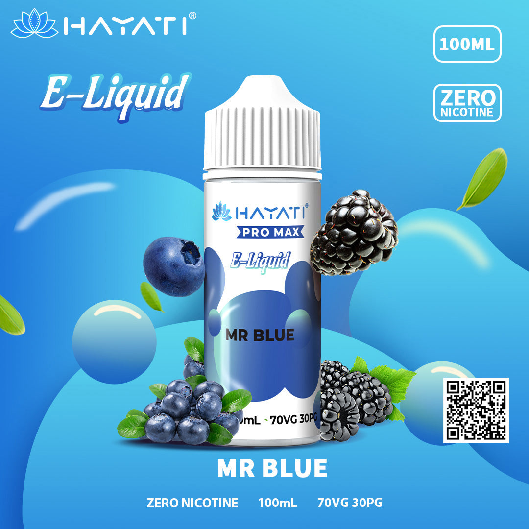 Hayati Pro Max Mr Blue 100ml Eliquid