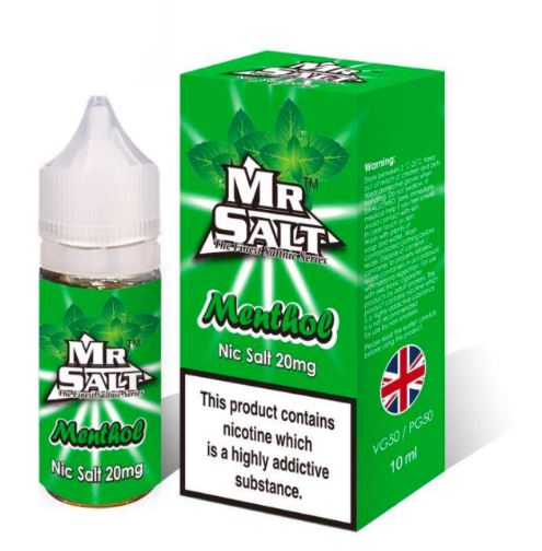 Mr Salt-menthol-Nic salts