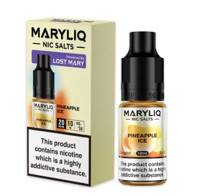 MaryLiq Lost Mary 10mg/20mg Pineapple Ice Nic Salt-