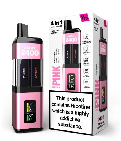 Angel 2400 Pink Edition Disposable by Vapes Bars