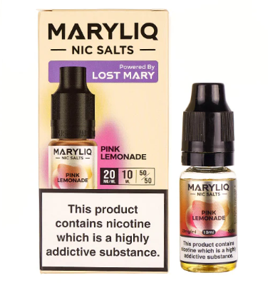 MaryLiq Lost Mary 10mg/20mg Pink Lemonade Nic Salt