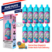 Prime Strawberry Watermelon Randm Tornado 9000 Puff Bar