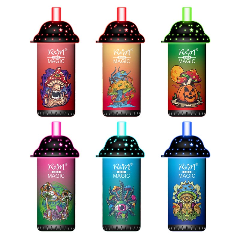 RandM Magic 9000 Puffs Prefilled Vape -9.90 RandM Magic 9000 Puffs Prefilled Vape -9.90