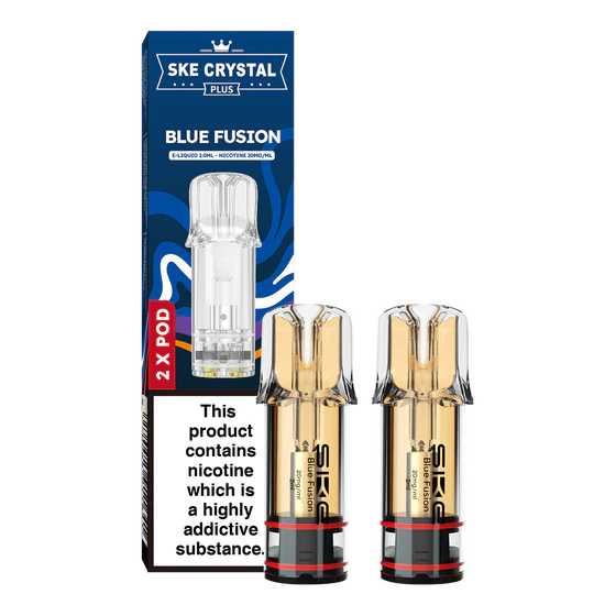 SKE Crystal Plus Prefilled Blue Fusion Pods