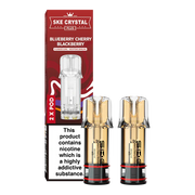 SKE Crystal Plus Prefilled Blueberry Cherry Blackberry Pods