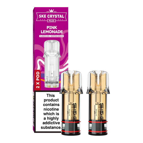 SKE Crystal Plus Prefilled Pink Lemonade Vape Pods