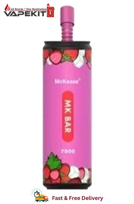 elfbar nachfüll pod läuft aus Strawberry Ice Cream MK Bar 7000 Prefilled Vape (Pack of 10)