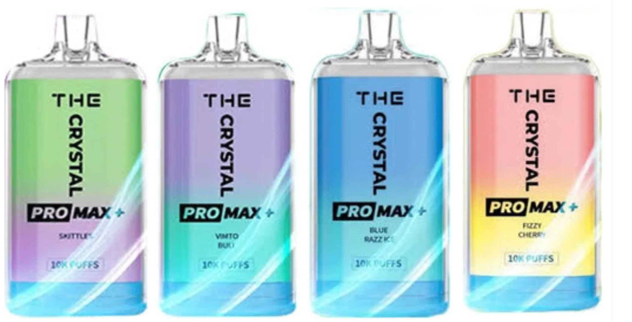 Cherry Ice Crystal Pro Max 10k Puffs Prefilled Vape Device 10 Pack
