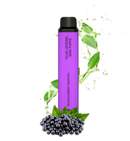Blackcurrant Menthol Elux Legend 3500 Puffs