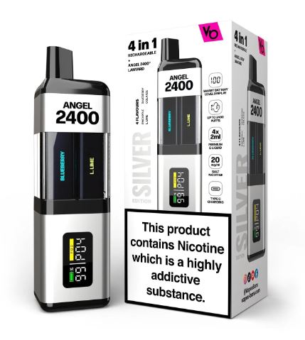 Angel 2400 Silver Edition Disposable by Vapes Bars