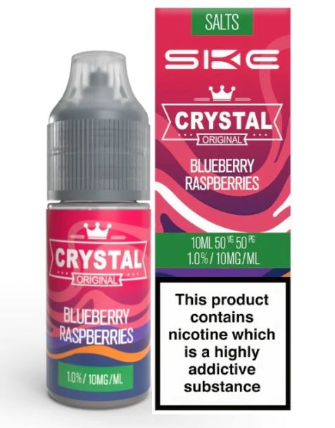 strawberry raspberry crystal vape Cherry Strawberry Raspberry Crystal Plus Prefilled Pods by SKE Crystal –  Prime Vapes UK