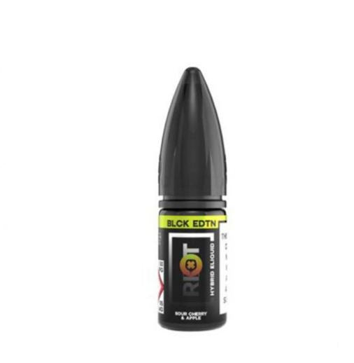 Black Edtn Sour Cherry & Apple Riot Salts 10ml Nic Salts E-liquid