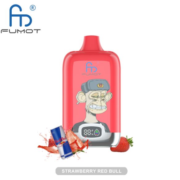 RandM 12k Puffs Strawberry RedBull Vape- Only for 11.99