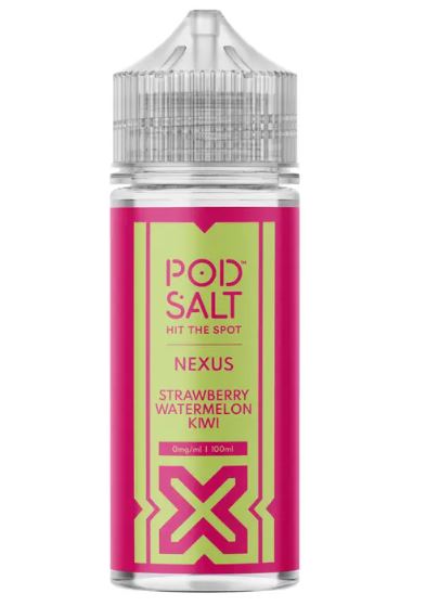 Pod Salt Nexus Strawberry Watermelon Kiwi SHORTFILL E-LIQUID