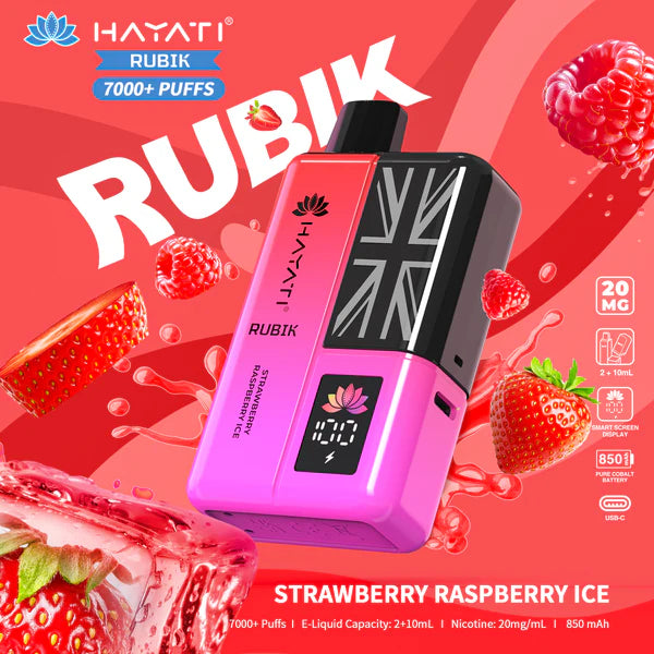 Hayati Rubik 7000 Prefilled Vape Kit (Best Price & Deals)