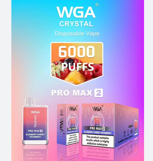 WGA Crystal Pro Max 2-6000 puffs Prefilled device(Box of 10)-Only for