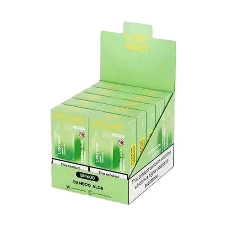 Bamboo Aloe Lost Mary 600 Puff (Pack of 10) | Just at 28.99