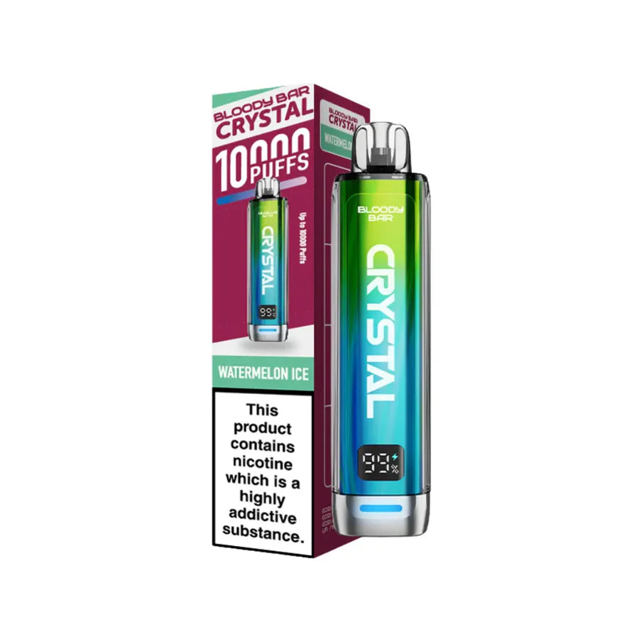 Bloody Bar Crystal 10k Vape Kit Watermelon Ice