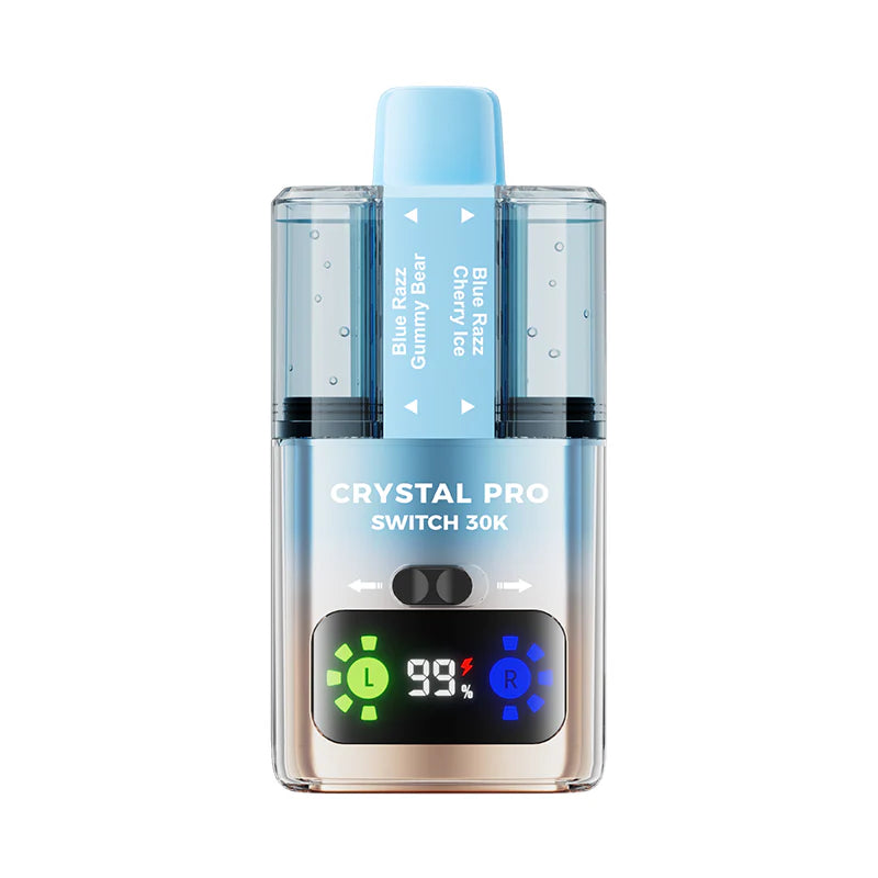 Crystal Pro Switch 30k Blue Razz Gummy Bear / Blue Razz Gummy Bear