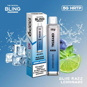 Blue Razz Lemonade Crystal Bling 6000 Box of 10