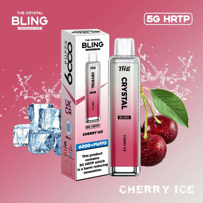 Cherry Ice Crystal Bling 6000 Box of 10
