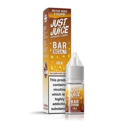 Just Juice Cola 10ml Bar Nic Salts E-liquid 