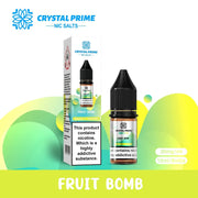 Crystal Prime 7000 Nic Salts 10ml E-liquid Box Of 10 Fruit Bomb
